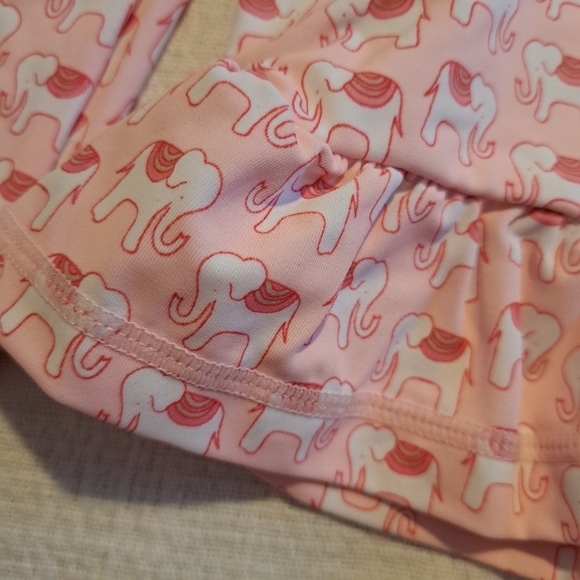Janie and Jack girls size 6-12 months long sleeve rash guard elephant design EUC - Picture 3 of 5